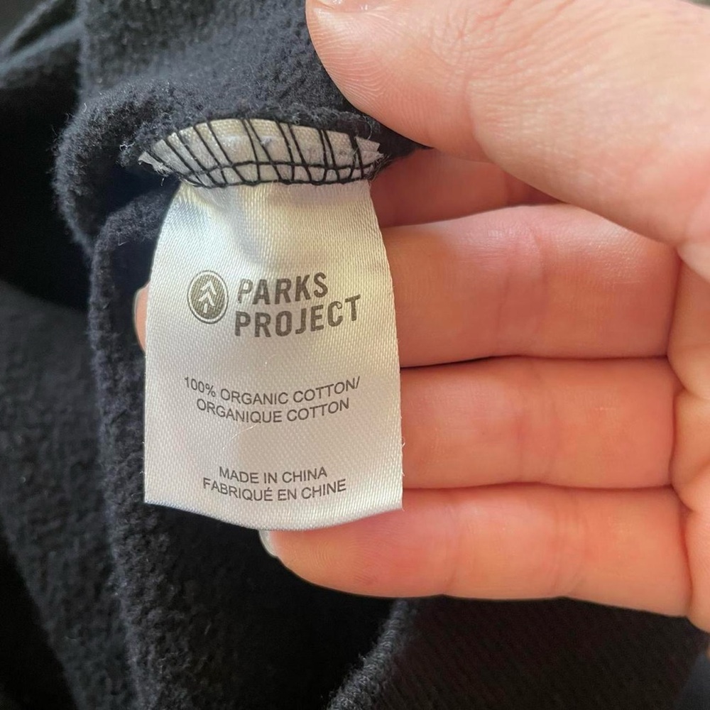 Parks Project Black Crewneck Sweater S - Picture 5 of 6